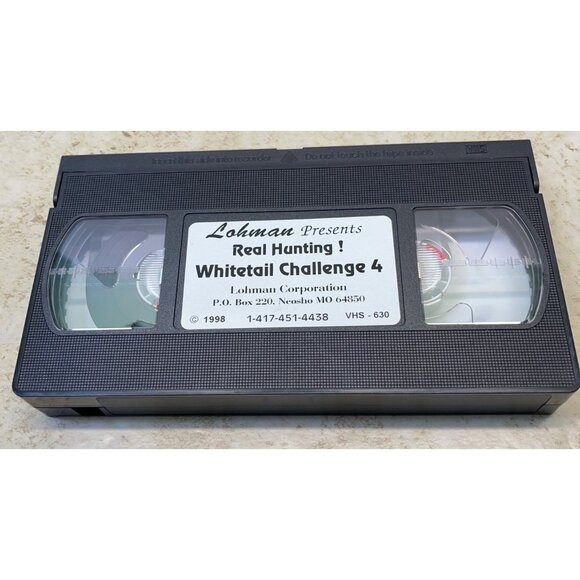 Lohman Whitetail Challenge 4 VHS Hunting Video Brad Harris Bow Hunts Blackpowder - Picture 4 of 7